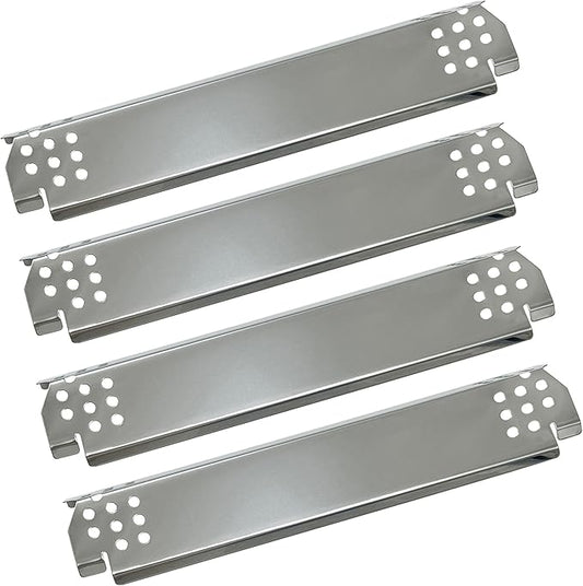 DP149 (4-pack) Stainless Steel Grill Heat Plates Replacement for Home Depot Nexgrill 4 burner 720-0830H, 5 Burner 720-0888, 720-0888N, 720-0882A, 720-0882S, 6 Burner 720-0896B, 720-0898