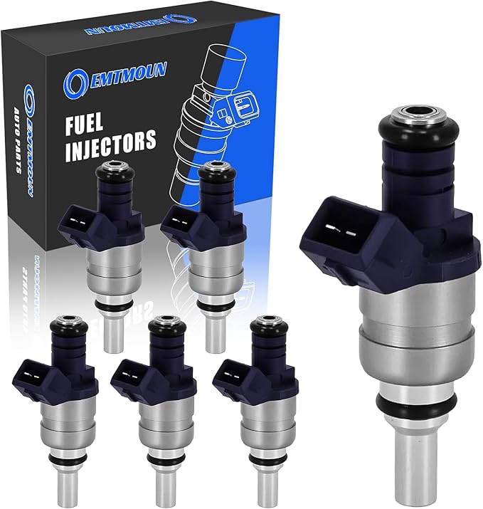 6PCS Fuel Injectors FJ663 for BMW 330i 330Ci 330xi 3.0L 2001-2004 for X5 2001-2006 for 530i 2001-2005 Replacement 13641439800