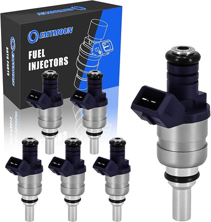 6PCS Fuel Injectors FJ663 for BMW 330i 330Ci 330xi 3.0L 2001-2004 for X5 2001-2006 for 530i 2001-2005 Replacement 13641439800
