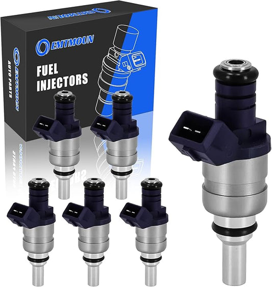 6PCS Fuel Injectors FJ663 for BMW 330i 330Ci 330xi 3.0L 2001-2004 for X5 2001-2006 for 530i 2001-2005 Replacement 13641439800
