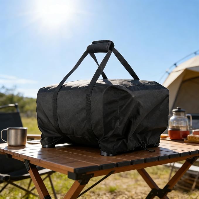 Pizza Oven Carry Cover for Ninja Artisan Outdoor Pizza Oven MO200 Series MO201, Carry Case with Durable Handle & Power Cord Storage Pocket