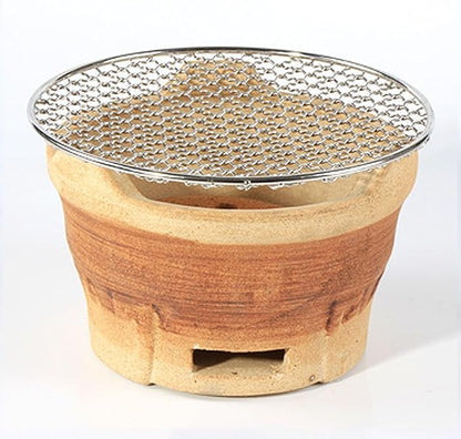 Clay Charcoal Stove for Outdoor Cooking, Camping Barbecue Stove, Traditional Portable Grill, Outdoor Cooking Accessories for Picnics and