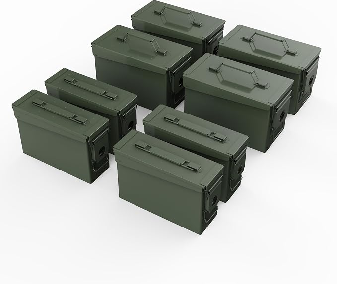HARDROCK Metal Ammo Can, Ammo Box