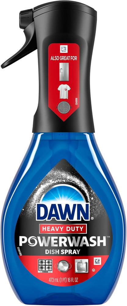 Dawn Powerwash Heavy Duty Dish Spray All-Purpose Cleaner and Degreaser, 16 oz. Spray Bottle