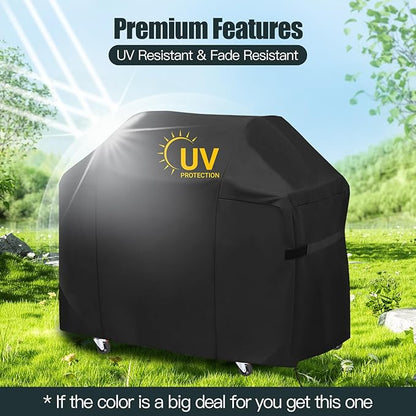 48 Inch Premium Outdoor Grill Cover Fit for Weber Spirit 200 & Spirit 300 Series Gas Grills,BBQ Covers for Weber Spirit 2-3 Burner Grill, Heavy Duty Waterproof Fade Resistant