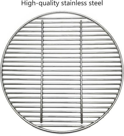 15-1/2" Round Cooking Grids Grates for BGE M, Big Green Egg Medium Charcoal Grill, Brinkmann Cook'N Cajun Electric Gas Vertical Smokers Grill