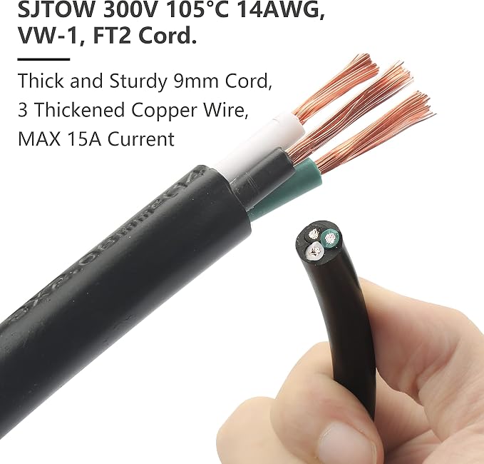 Heating Element Replacement for Masterbuilt Analog Control with Thermostat Power Cord Controller 1400 Watt Part 9907150014 Electric Smoker Grill Accessories