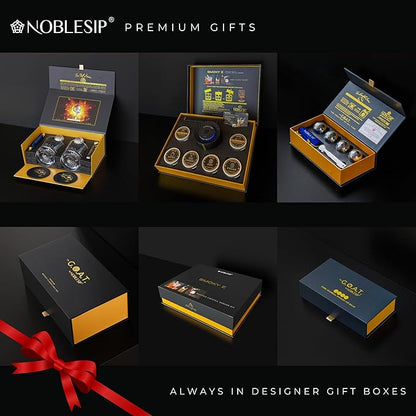 NOBLESIP® New Whiskey Smoker 𝗣𝗥𝗘𝗠𝗜𝗨𝗠 Electric Kit. Innovative Automatic Smoking, no Torch Needed. Easily Make Aromatic Smoked Cocktails, Bourbon, Old Fashioned. Smoky E