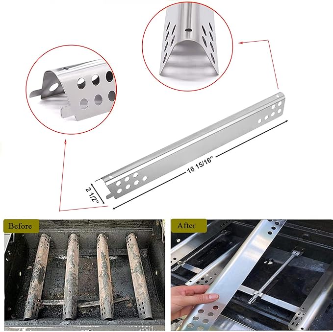 2 Burner Grill Replacement Parts for Char-broil Performance 463625217 463673519 463625219 463673517 463673017 463275517 463244819, 300 2-Burner Cabinet Liquid Propane, G470-5200-W1, G470-0004-W1