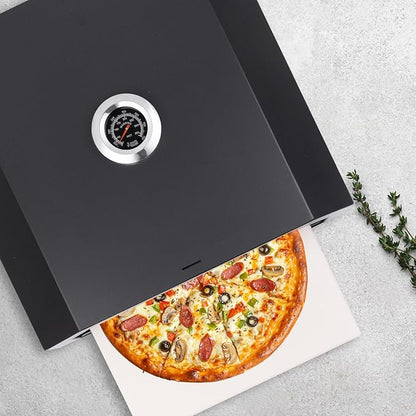 Outdoor pizza oven, a convenient pizza oven with a handle for grilling, suitable for use in courtyards and gatherings (pizza)