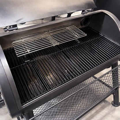 15.3"-22.1" Adjustable Foldable Universal Stainless Steel Grill Warming Rack - Fits Gas/Pellet/Griddle/Smoker Grills, Compatible with Weber, Traeger, Pit Boss Hot Series