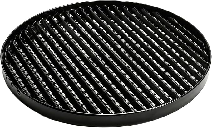 15 1/4" Porcelain Steel Cooking Grate Replacement Parts for Charbroil The Big Easy TRU-Infrared Smoker Roaster & Grill Model 14101550 14101550-A1/ A2 / A3 / A4, 29104315