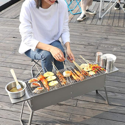 Oven Household Charcoal Barbecue Grill Full Set of Outdoor Barbecue Racks Outdoor Carbon Grill Grills appliances