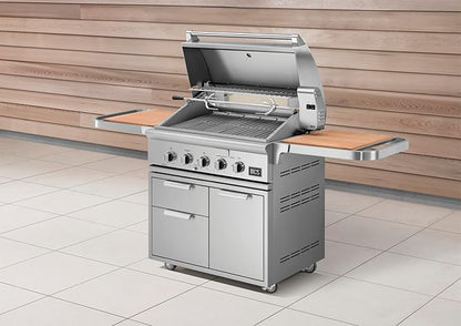 DCS Series 7 36-Inch Built-In Propane Gas Grill With Rotisserie - BH1-36R-L