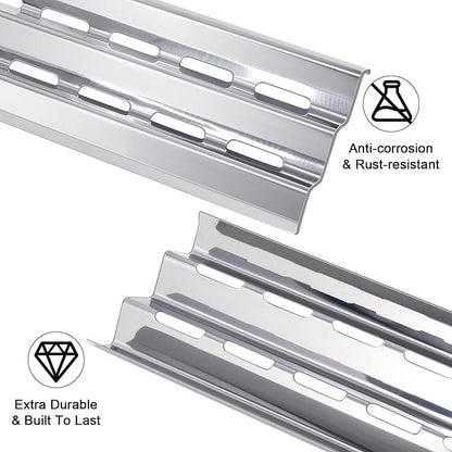 Hiorucet Grill Parts for Broil King 9561-54, 9561-57, 9561-64, 9561-67, Imperial XLS, Regal 420, Regal 440, Regal 490, Grill Grates, Heat Plates, Burner Tubes, Cross-Over Burner for Broil King Parts