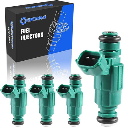Fuel Injectors Set of 4 for Nissan Sentra 1.8L L4 2003-2006 – Direct Replacement 0280156159 16600-4Z800 FJ678