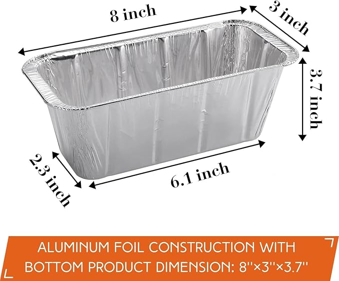 Findful 50-Pack Drip Pans Liners for Blackstone Griddle Accessories, Aluminum Foil Pan Disposable for 17" 22" 28" 36" Blackstone Griddle Drip Tray Holder Grill Rear Grease Catcher Cup