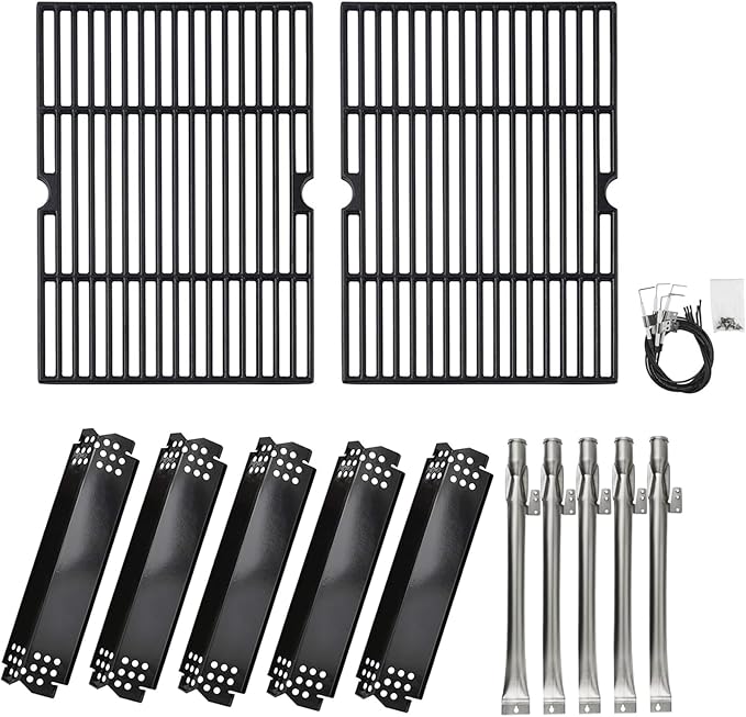 SafBbcue Grill Parts Kit for Nexgrill Replacement Parts 720-0888 720-0888N Home Depot Nexgrill Grill Parts 720-0830H 720-0783E BHG 720-0783W 720-0783H 720-0830A, Grates, Burner and Heat Plate