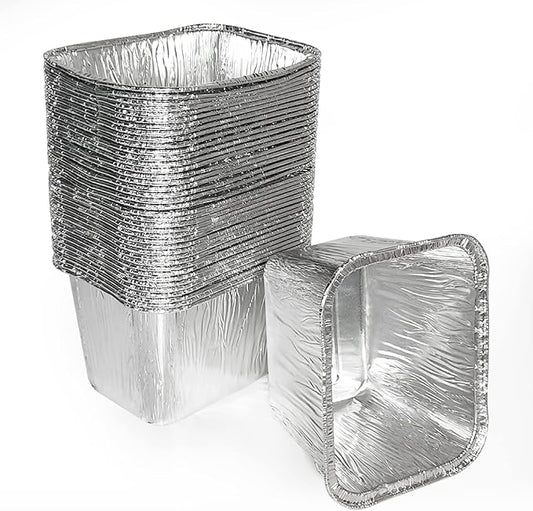 Grease Bucket Liners Disposable Aluminum Foil for Pitboss Griddle&Grill Country Smokers Portable Gas Griddle Accessories 40PCS