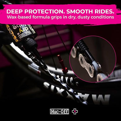 Muc-Off Bio Drivetrain Cleaner | Effective Biodegradable Bicycle Chain Cleaner and Degreaser Spray | Suitable for All Types of Bike