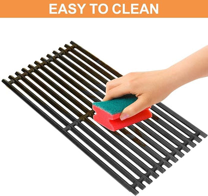 17 x 8 3/4'' Grill Grates G369-0030-W2 for Charbroil TRU-Infrared Replacement Parts 2 Burner 463644220 463632320 463644220 463675016 463642316 463675016P1 G362-0008-W1 463630021 463660421 463655621