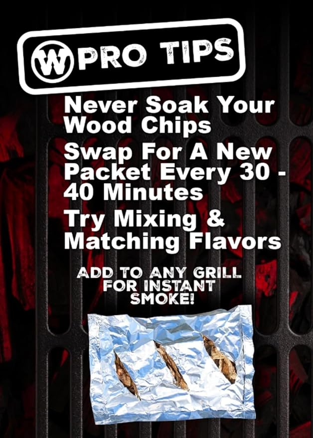 Western BBQ Smoking Wood Chips Variety Pack Bundle (4) Apple, Hickory, Mesquite and Pecan Flavors