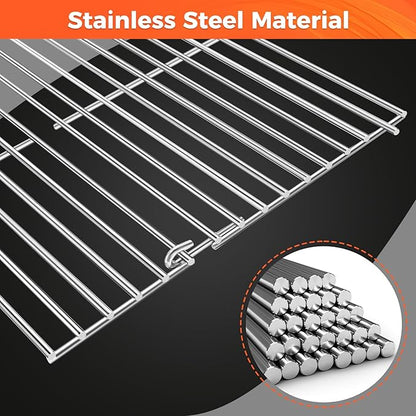 Warming Rack for Pit Boss 700FB Series Pellet Grill Upper Cooking Grate for Pit Boss 400FB, Pro 600 and Z Grill 550B Series Wood Pellet Grills Replacement Parts Holding Grilling BBQ Accessory