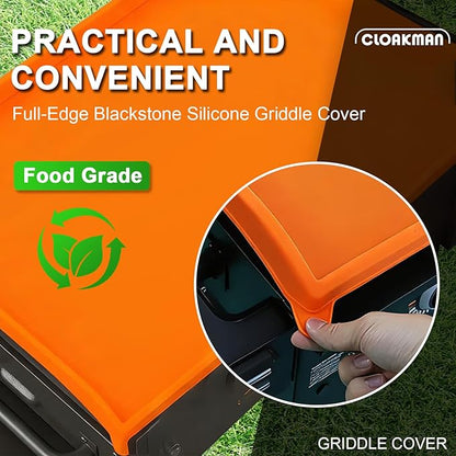 Full-Edge 36" Silicone Griddle Cover, Compatible with Blackstone Griddle, Food Grade Silicone Griddle Cover, Protect Your Griddle from Dirt & Rust All Year Round