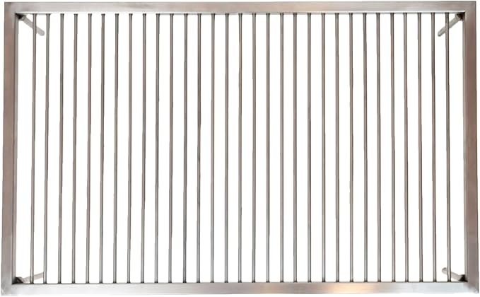Argentina Stainless steel & Iron grill asado parrilla BBQ 80x50cm / 31.5x19.6in (Medium)