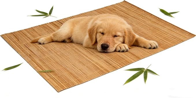 1PCS Dining Table Kitchen Placemat, Heat-Resistant Place Mat Stain Resistant Anti-Skid Washable Bamboo Table Mat Placemat Kitchen Table mat