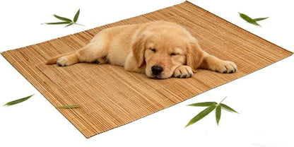 1PCS Dining Table Kitchen Placemat, Heat-Resistant Place Mat Stain Resistant Anti-Skid Washable Bamboo Table Mat Placemat Kitchen Table mat