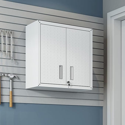 Manhattan Comfort Fortress Storage Units, White