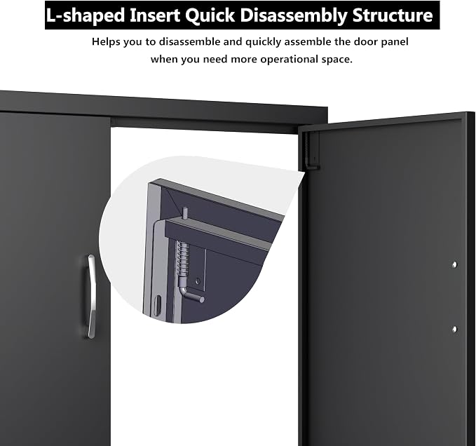 BBQ Outdoor Kitchen Access Doors Access Door for Outdoor Kitchen Commercial BBQ Island, Grilling Station, Barbeque Grill (24" x 31")