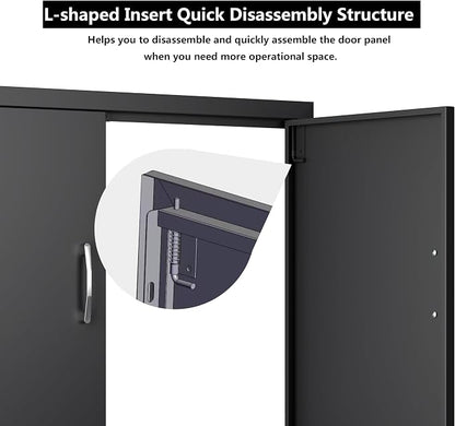 BBQ Outdoor Kitchen Access Doors Access Door for Outdoor Kitchen Commercial BBQ Island, Grilling Station, Barbeque Grill (24" x 31")