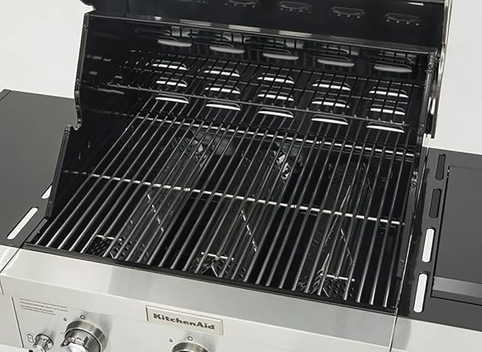 720-0953 Grill Grates for KitchenAid Grill Replacement Parts 720-0787D 3 Burner 720-0953A 730-0953, Cooking Grates for Kitchen Aid 720-0787D Home Depot Grill Parts, Stainless Steel, 18 13/16 x 8 1/8"