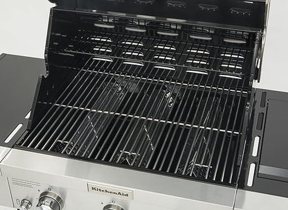 720-0953 Grill Grates for KitchenAid Grill Replacement Parts 720-0787D 3 Burner 720-0953A 730-0953, Cooking Grates for Kitchen Aid 720-0787D Home Depot Grill Parts, Stainless Steel, 18 13/16 x 8 1/8"