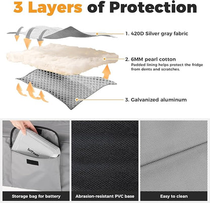 Setpower Insulated Protective Cover for RF20 Portable Refrigerator Freezer, suitable for RF20 Only