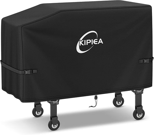 Kipiea Single Shelf Griddle Cover for Blackstone 22" & 28" Griddle, Heavy Duty Tear & Fade Resistant and Waterproof for Blackstone 1529/1517 with Buckles and Drawstrings
