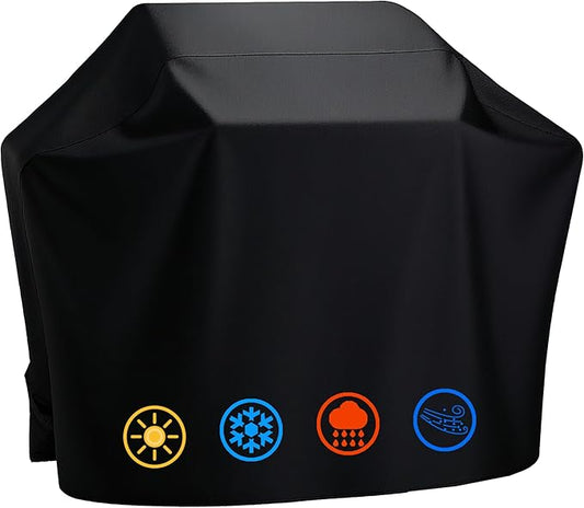 40 Inch Grill Cover, Waterproof BBQ Cover for 36-40 Inch Gas Grill, 420D Oxford Fabric UV Resistant Outdoor Barbecue Cover with Storage Bag, fits Weber Nexgrill Char-Broil
