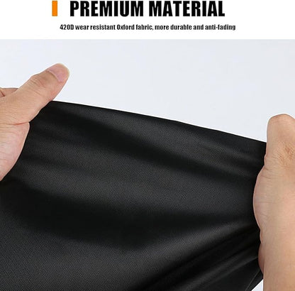 2 Burner Gas Grill Cover for Green Party 2-Burners Griddle Combo,Waterproof Propane Smoker Cover for Sophia William Double Burner Gas BBQ Grill-38 x 19 x 36