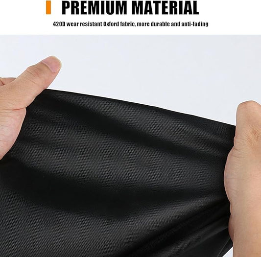 2 Burner Gas Grill Cover for Green Party 2-Burners Griddle Combo,Waterproof Propane Smoker Cover for Sophia William Double Burner Gas BBQ Grill-38 x 19 x 36