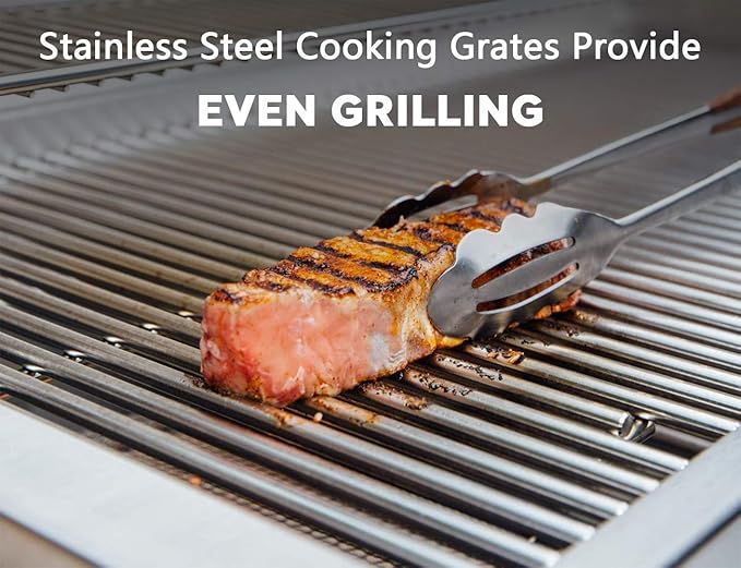 Uniflasy 17 inch 720 0896b Grill Grates for Nexgrill 6 Burner 720-0896B 720-0898 720-0896X 720-0896E Gas Grill, Cast Iron Cooking Grids for Nexgrill 6-Burner Deluxe 720-0896B Grill Replacement Part