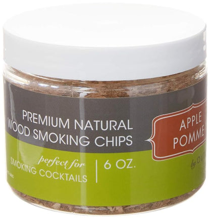 Outset Natural Apple BBQ Smoking Chips, 6 oz, Brown