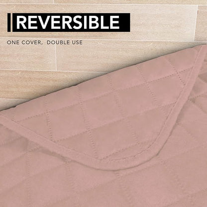 Easy-Going Sectional Couch Covers for Dogs L Shape Sofa Cover Reversible Sofa Slipcover Chaise Lounge Cover Furniture Protector Cover for Pets Dog Cat (42 x 68 inches, Pink/Pink) | Soft Sofa Slipcover For Dogs, Fits Left/Right Chaise Lounge Protector, ...
