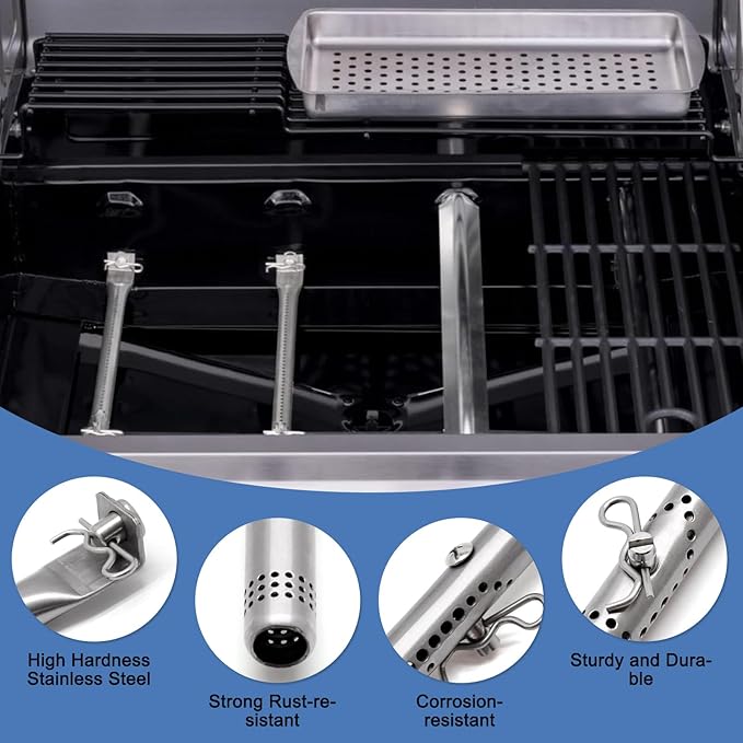 Grill Replacement Parts for Charbroil 463365021 463351021 463350722 463354021 463352521 463351221 463344523 463351521 463353021 Performance 4-Burner Gas Grill Models