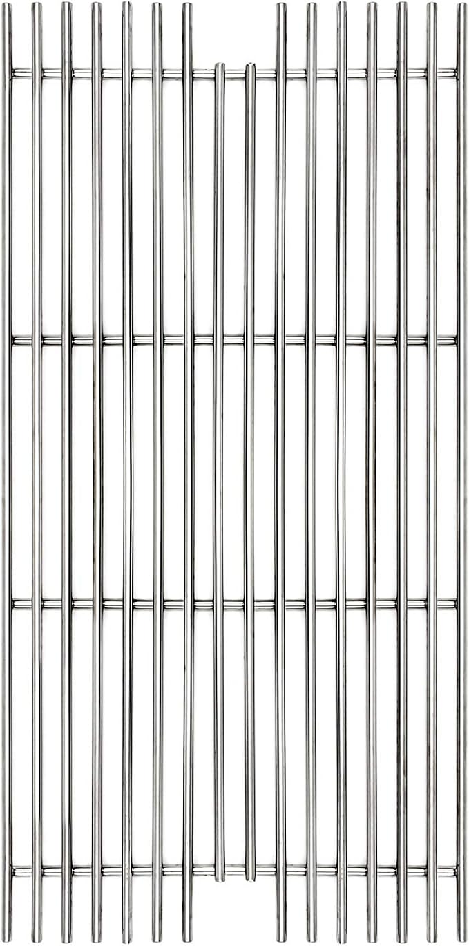 Hongso 23 1/4" SUS304 Stainless Steel Cooking Grates 54911 Replacement for Viking VGBQ 30" T Series, VGBQ 41" T Series, VGBQ 53" T Series, VGBQ300T VGBQ0302T VGBQ3002RT VGBQ4103RT Gas Grill