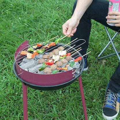 Portable Grills Storage grill Charcoal BBQ Grill Outdoor Drip Tray Catches Grease for Outdoor Cooking Camping Beach Traveling Picnic Backyard Camping BBQ