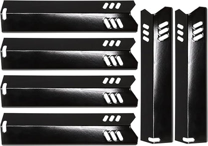 Criditpid Grill Heat Plates Shields for Dyna-Glo DGB610SSP, DGF600SSP, DGF493BNP, DGF510SBP, 15 inch Heat Tents for Outdoor Gourmet GR2205720-OG-00, GR2205723-OG-00, BHG, Backyard Grill Parts, 6-Pack
