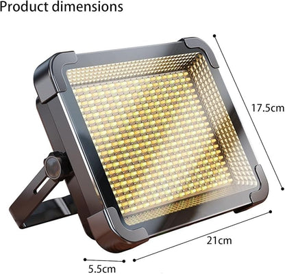 High Execution Rechargeable Camping Lamp for Dining with Flexible Neck and Protective Design Strong Base Barbecue Light