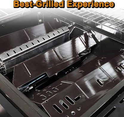 DGH353CRP Heat Shield for Dyna Glo Grill Replacement Parts 3 Burner DGH353CRP-D Dynaglo 70-02-158 Heat Plates 70-02-159 Sear Plus Heat Tent Porcelain-Coated Steel Burner Cover
